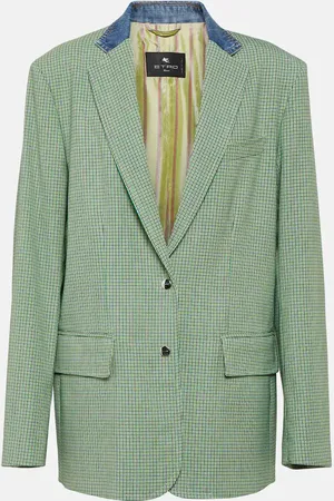 Etro Houndstooth blazer