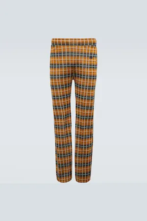 WALES BONNER Samuel checked track pants