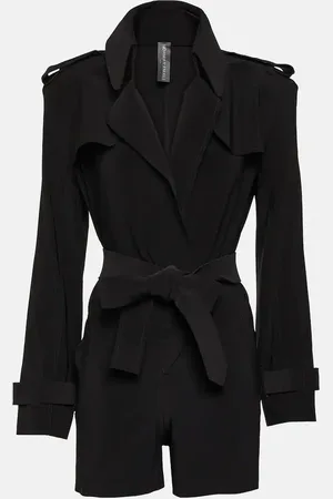 Norma Kamali Jersey playsuit