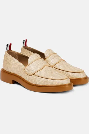 Thom Browne Raffia loafers