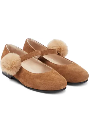 Il gufo Suede ballet flats