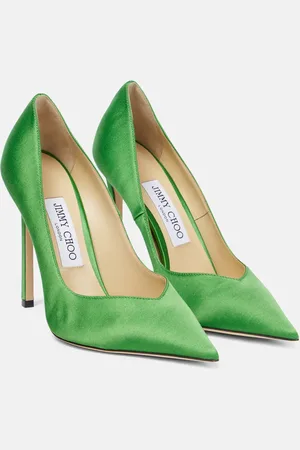 Jimmy Choo Casse 110 satin pumps