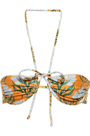 Agua by Agua Bendita Bronce floral bikini top
