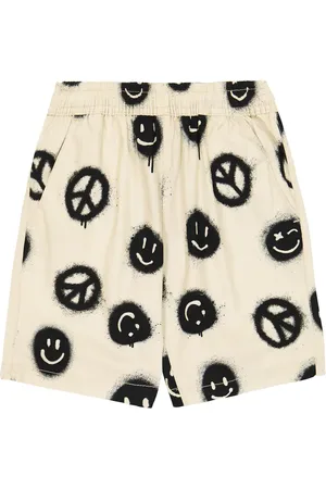 Molo Avart Peace Smile cotton shorts