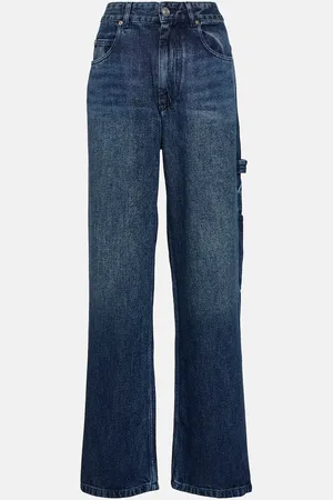 Marant Etoile Bymara high-rise cargo jeans