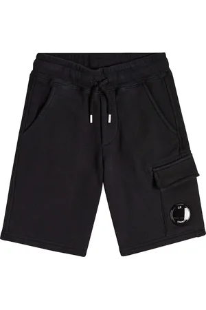 C.P. Company Basic cotton fleece cargo shorts