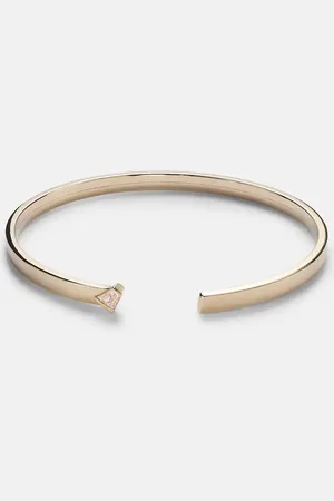 BUCHERER FINE JEWELLERY Medium 18kt bangle with diamonds