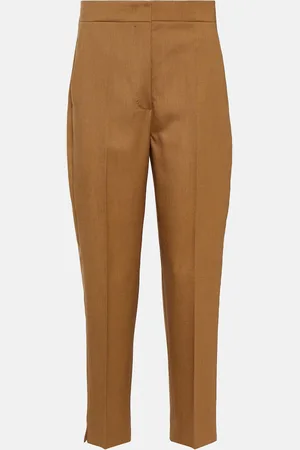 Max Mara Mira wool, mohair, and silk pants