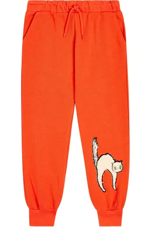Mini Rodini AppliquÃ© cotton jersey sweatpants