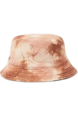 The New Society Laurent tie-dye denim bucket hat