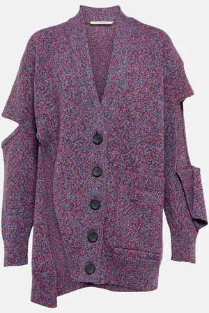 Christopher Kane Deconstructed virgin wool cardigan