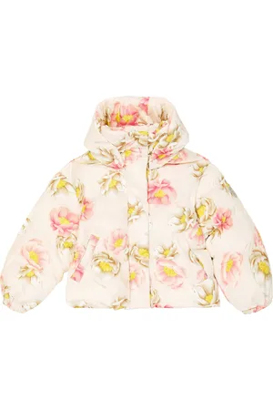 MONNALISA Floral puffer jacket