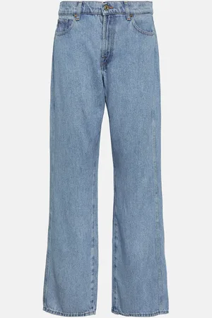 7 for all Mankind Tess high-rise straight jeans