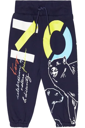 Kenzo Baby logo cotton jersey sweatpants