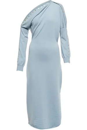 Altuzarra Jeevika one-shoulder knit midi dress