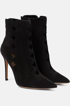Gianvito Rossi Suede ankle boots