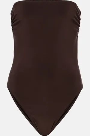 Norma Kamali Bishop strapless swimsuit