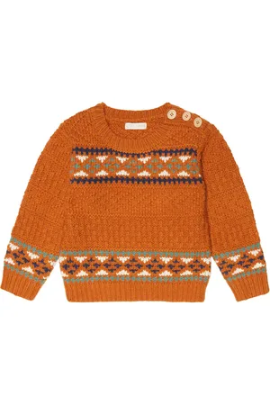 Louise Misha Cosmo intarsia wool-blend sweater