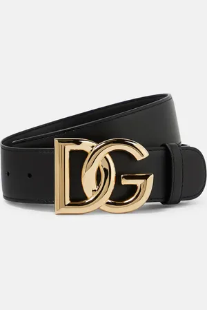 Dolce & Gabbana DG leather belt