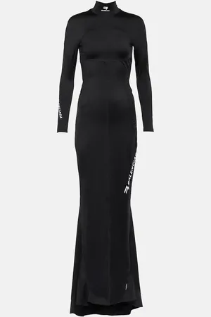 Balenciaga Sporty B jersey gown