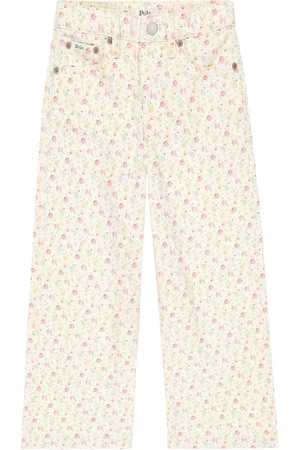 Ralph Lauren Floral cotton jeans
