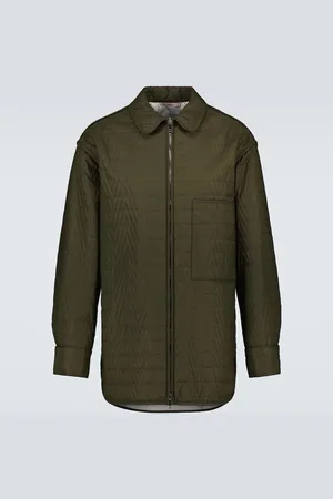 VALENTINO Quilted nylon overshirt