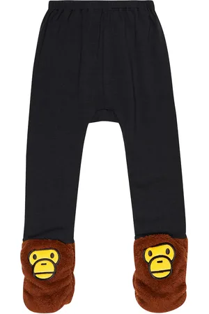BAPE Baby MiloÂ® Boa cotton-blend leggings