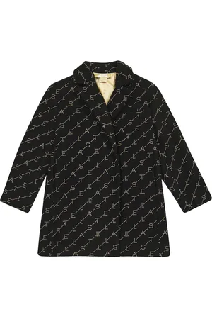 Stella McCartney Logo wool-blend coat
