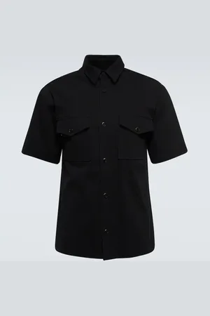 Nanushka Cotton blend short-sleeved shirt