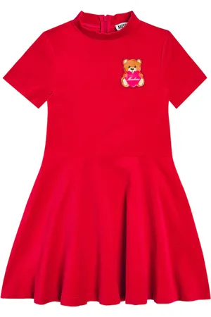 Moschino Teddy Bear velvet dress