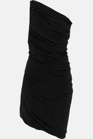 Norma Kamali Diana jersey one-shoulder midi dress