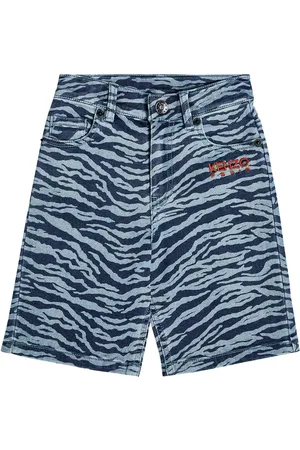 Kenzo Rainbow cotton-blend Bermuda shorts