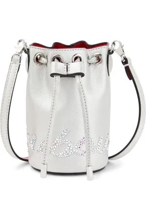 Christian Louboutin Marie Jane embellished bucket bag