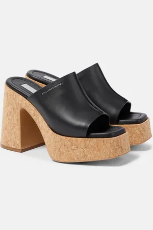 Stella McCartney Skyla faux leather platform mules