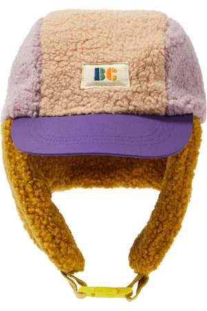 Bobo Choses Faux shearling chapka hat