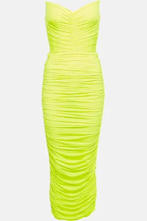 ALEX PERRY Sweetheart printed midi dress