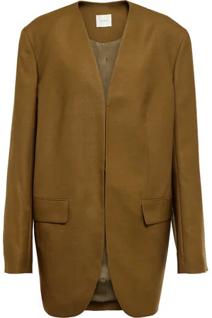 The Row Fie wool and mohair twill jacket