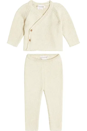 BONPOINT Baby Theva sweater and sweatpants set