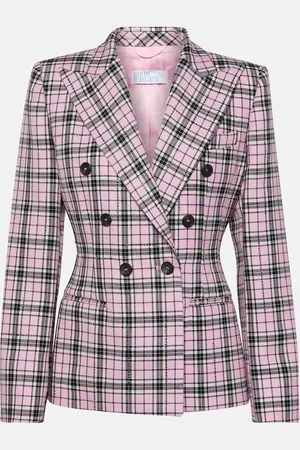 GIUSEPPE DI MORABITO Checked wool blazer