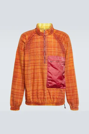 RANRA Graenmo linen-blend half-zip sweater