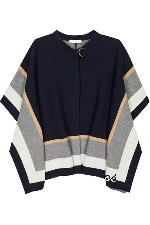 Chloé ChloÃ© Kids Cotton and wool poncho