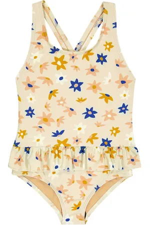 Liewood Amara floral seersucker swimsuit