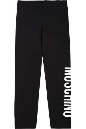 Moschino Logo cotton-blend jersey leggings