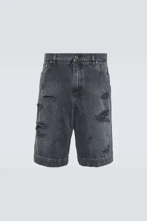 Dolce & Gabbana Distressed denim shorts
