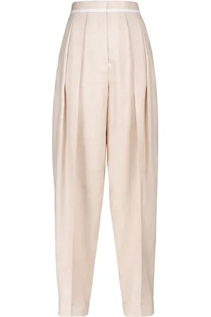 Stella McCartney Ariana pleated wide-leg pants