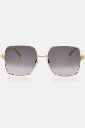 Cartier Santos de Cartier square sunglasses