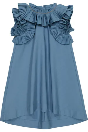 Brunello Cucinelli Frill-trimmed dress