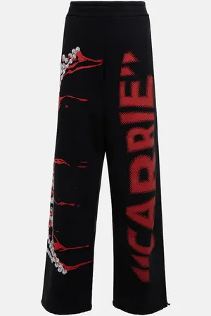 J.W.Anderson Printed cotton jersey sweatpants