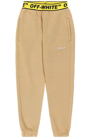OFF-WHITE Logo cotton sweatpants