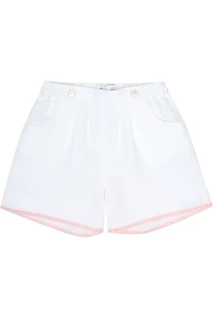 Loro Piana Kelsie embellished cotton-blend shorts